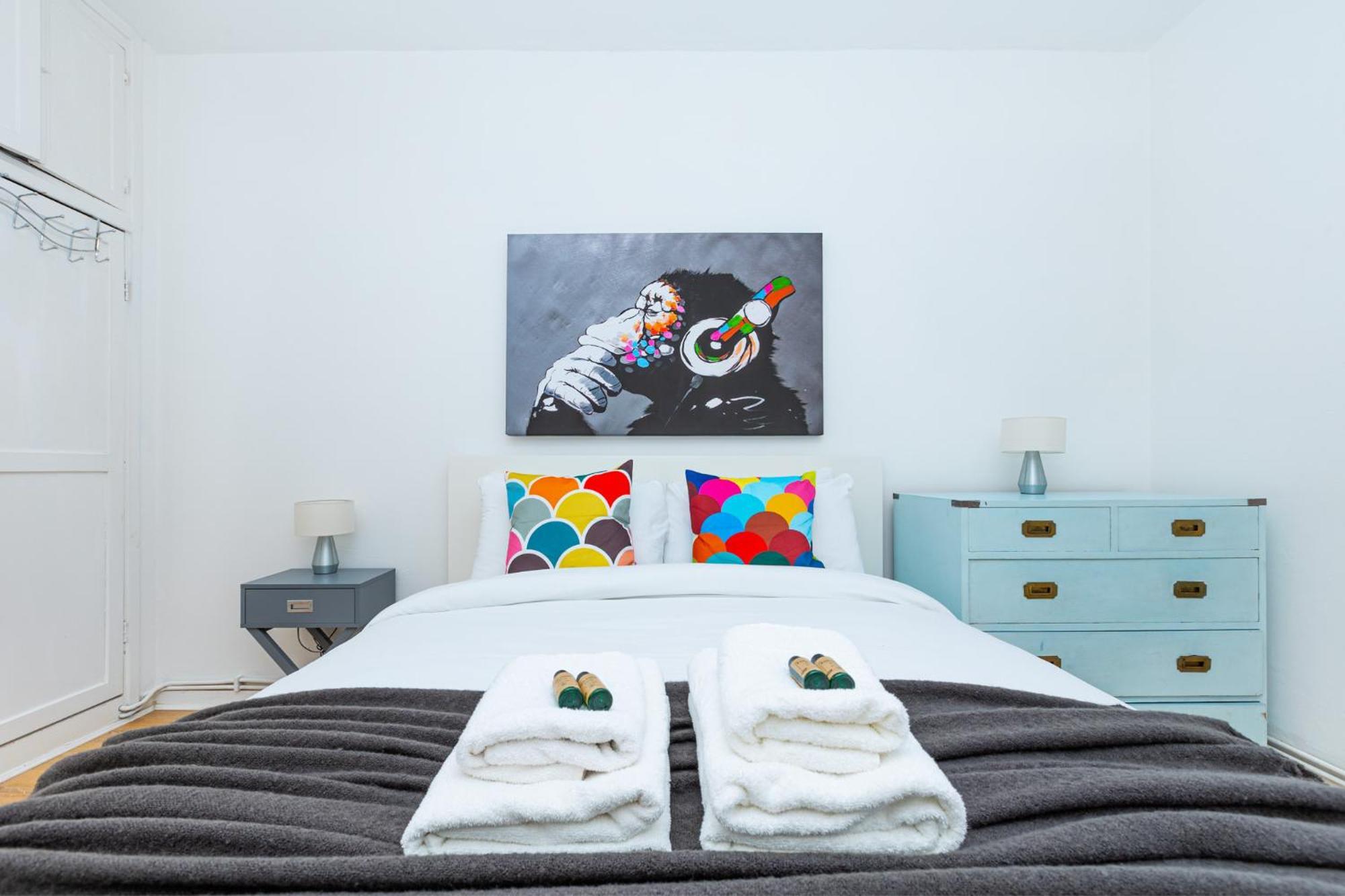 Bright Modern 1 Bedroom Flat, 5 Min To Vauxhall St ロンドン エクステリア 写真