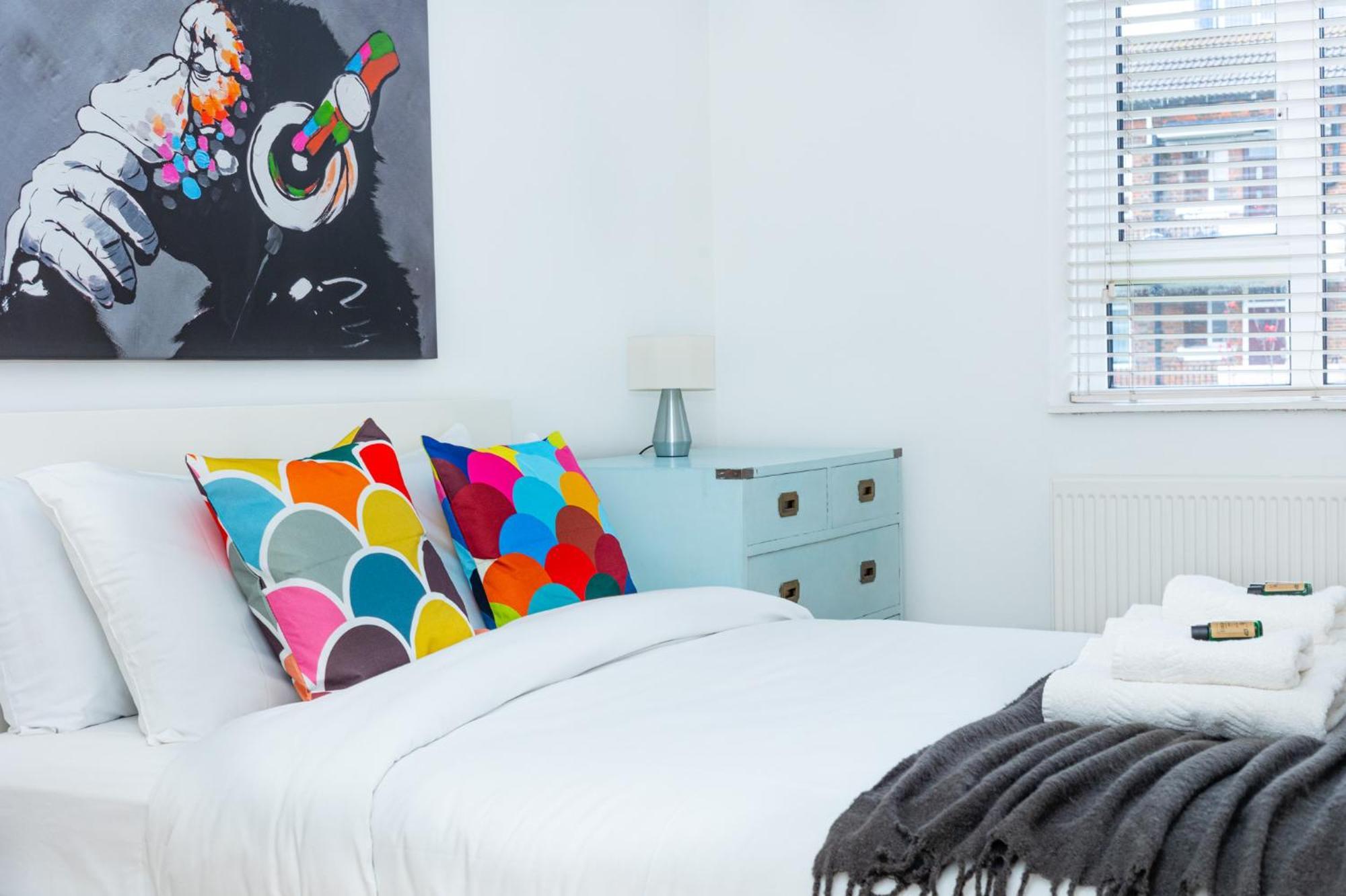 Bright Modern 1 Bedroom Flat, 5 Min To Vauxhall St ロンドン エクステリア 写真