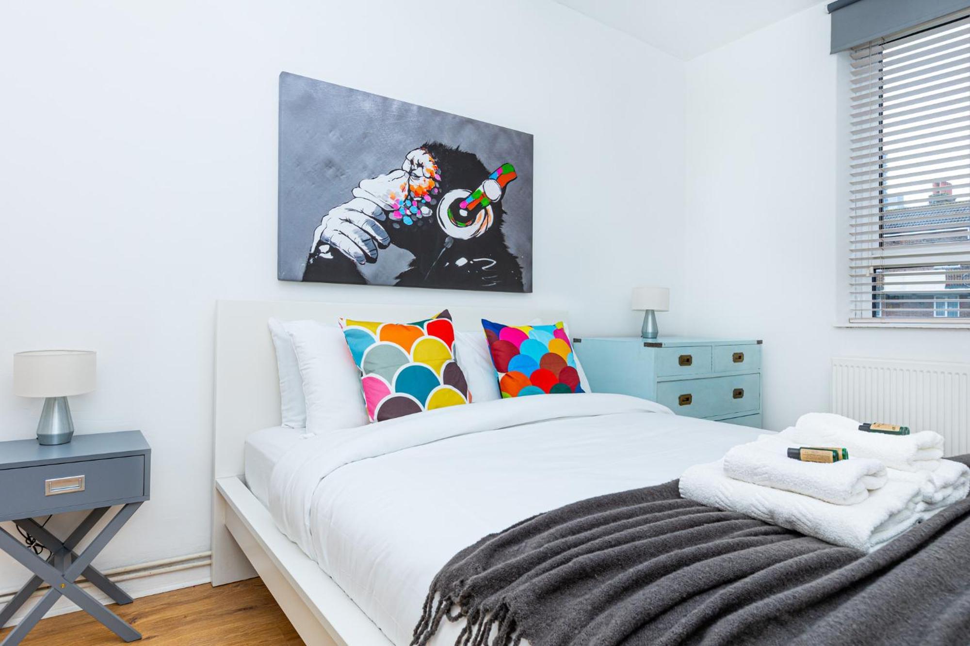 Bright Modern 1 Bedroom Flat, 5 Min To Vauxhall St ロンドン エクステリア 写真