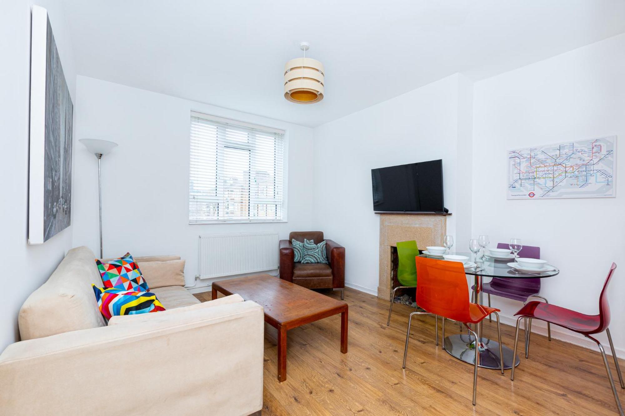 Bright Modern 1 Bedroom Flat, 5 Min To Vauxhall St ロンドン エクステリア 写真