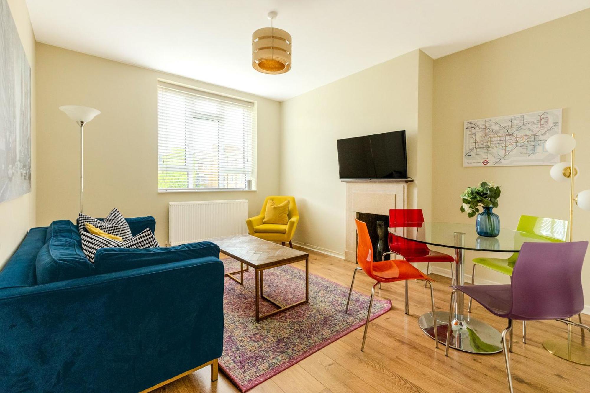 Bright Modern 1 Bedroom Flat, 5 Min To Vauxhall St ロンドン エクステリア 写真