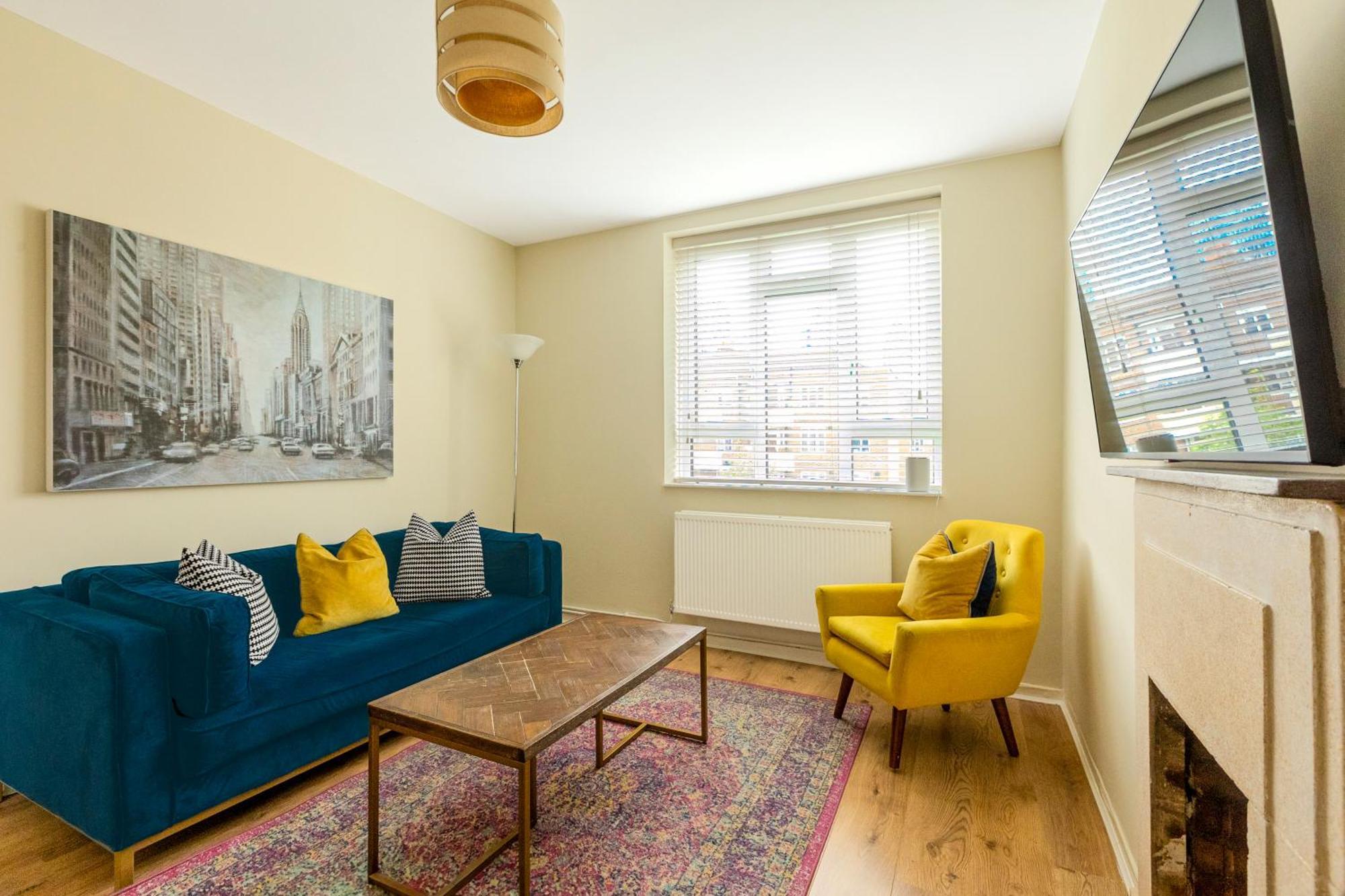 Bright Modern 1 Bedroom Flat, 5 Min To Vauxhall St ロンドン エクステリア 写真